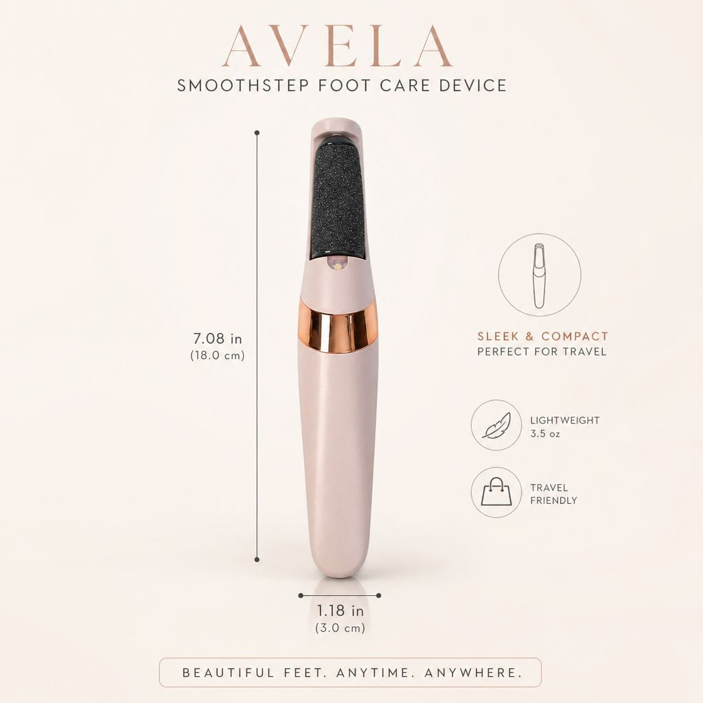 Avela SoftStep™ Foot Care Device - Professional Electric Foot Callus Remover