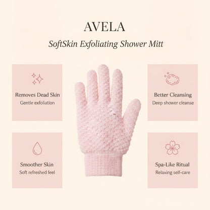 Avela SoftTouch™ Exfoliating Mitt