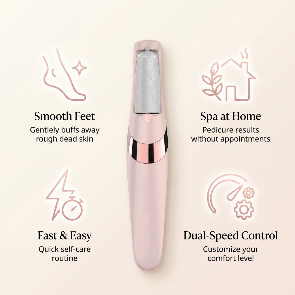 Avela SoftStep™ Foot Care Device - Professional Electric Foot Callus Remover