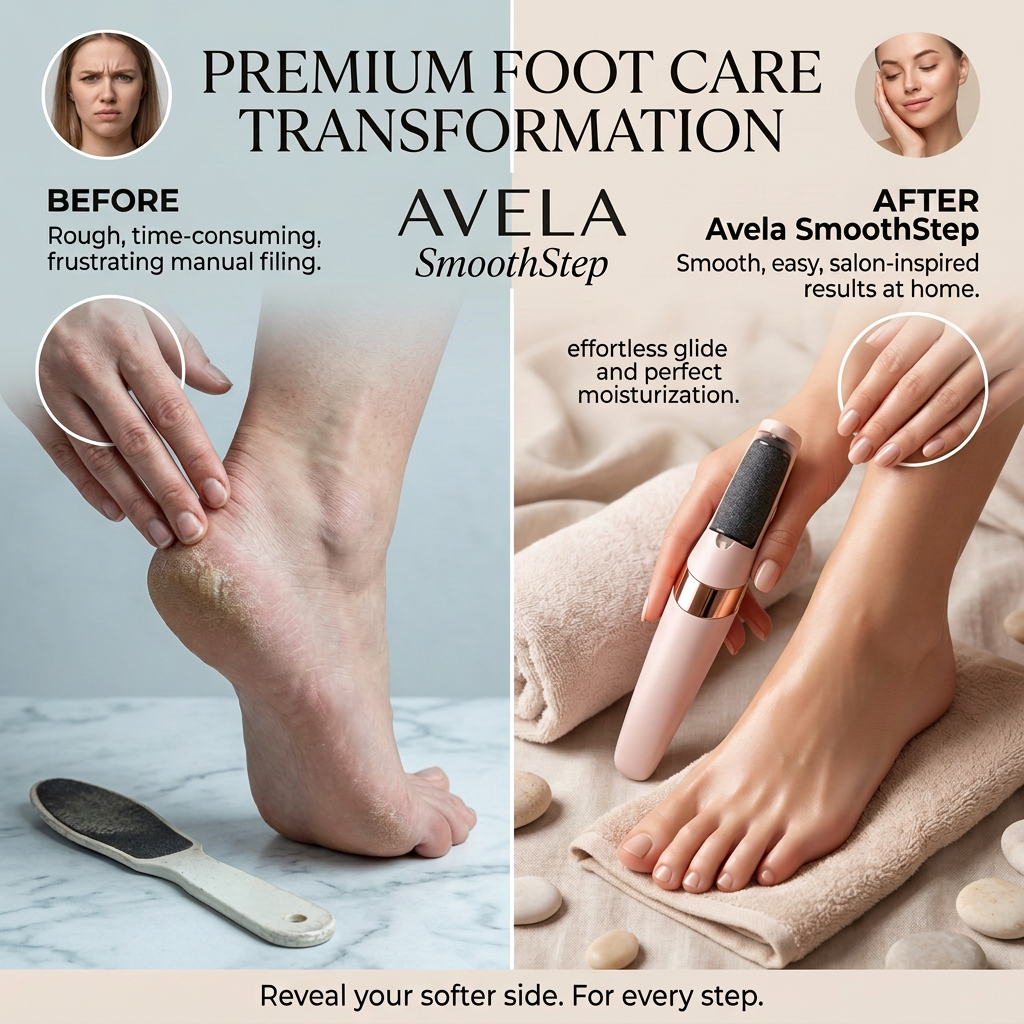 Avela SoftStep™ Foot Care Device - Professional Electric Foot Callus Remover