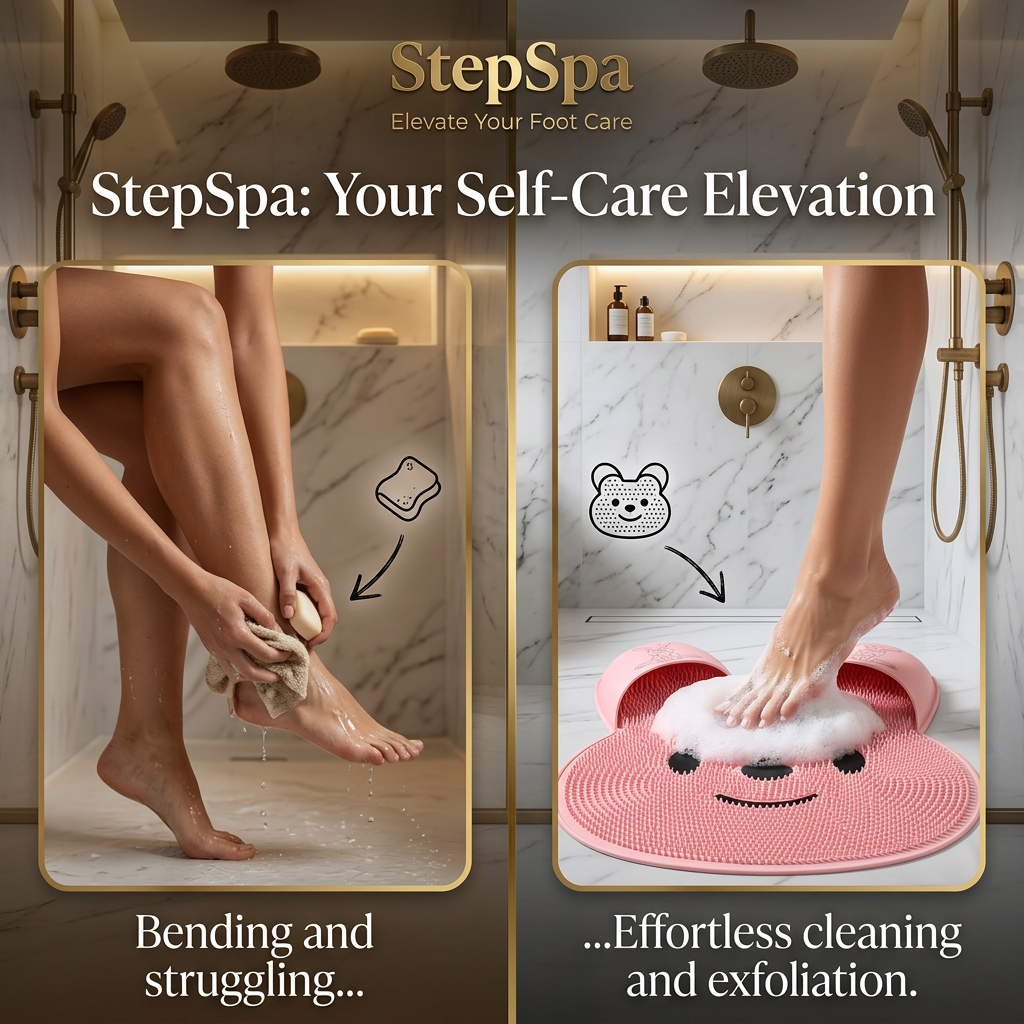 Avela StepSpa Shower Foot Exfoliation Mat