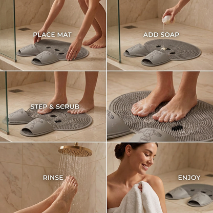 Avela StepSpa Shower Foot Exfoliation Mat